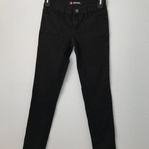 Black Scissor Skinny Jeans